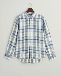 GANT - REG BOLD STRIPE LINEN SHIRT